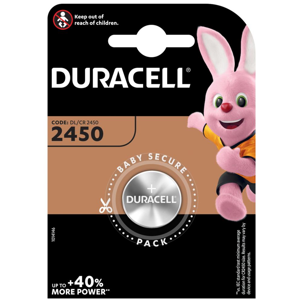 Knopfzelle CR2450 - Duracell