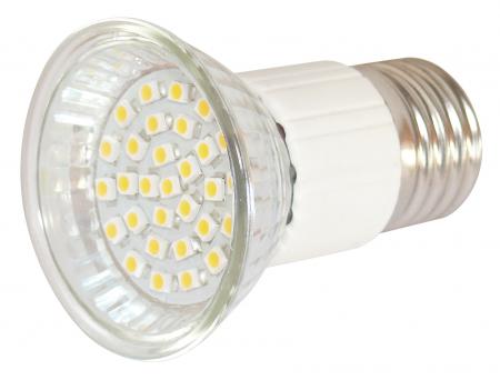 LED Reflektor E27 30 Led MR16 tageslichtwei - Dynavox