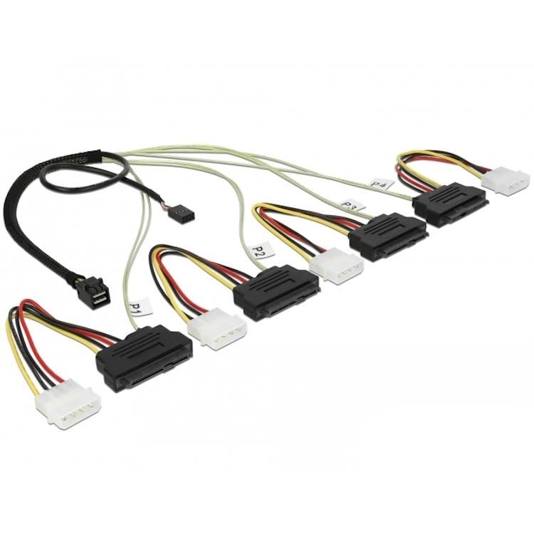Mini SAS HD Breakout-Kabel