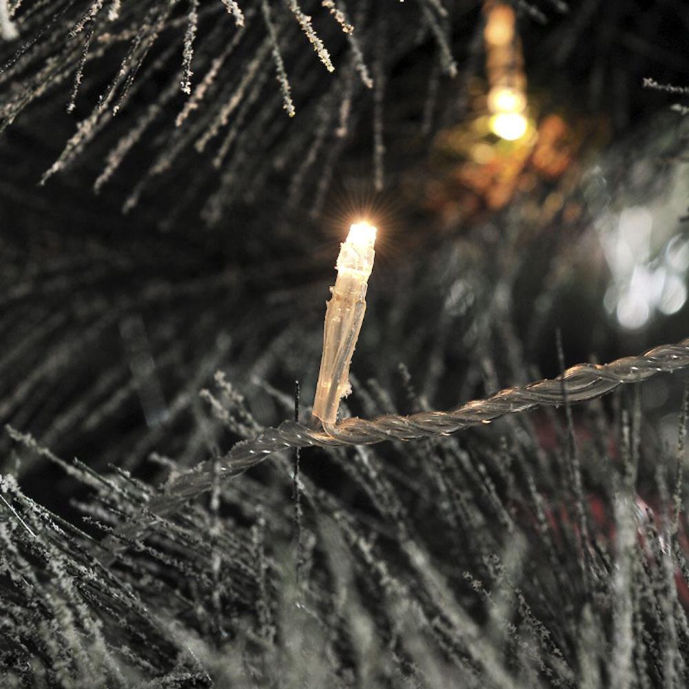 Weihnachtsbaumbeleuchtung - LED-Weihnachtsbeleuchtung für den Innenbereich - 120 Lichter - 19 Meter - warmweiß