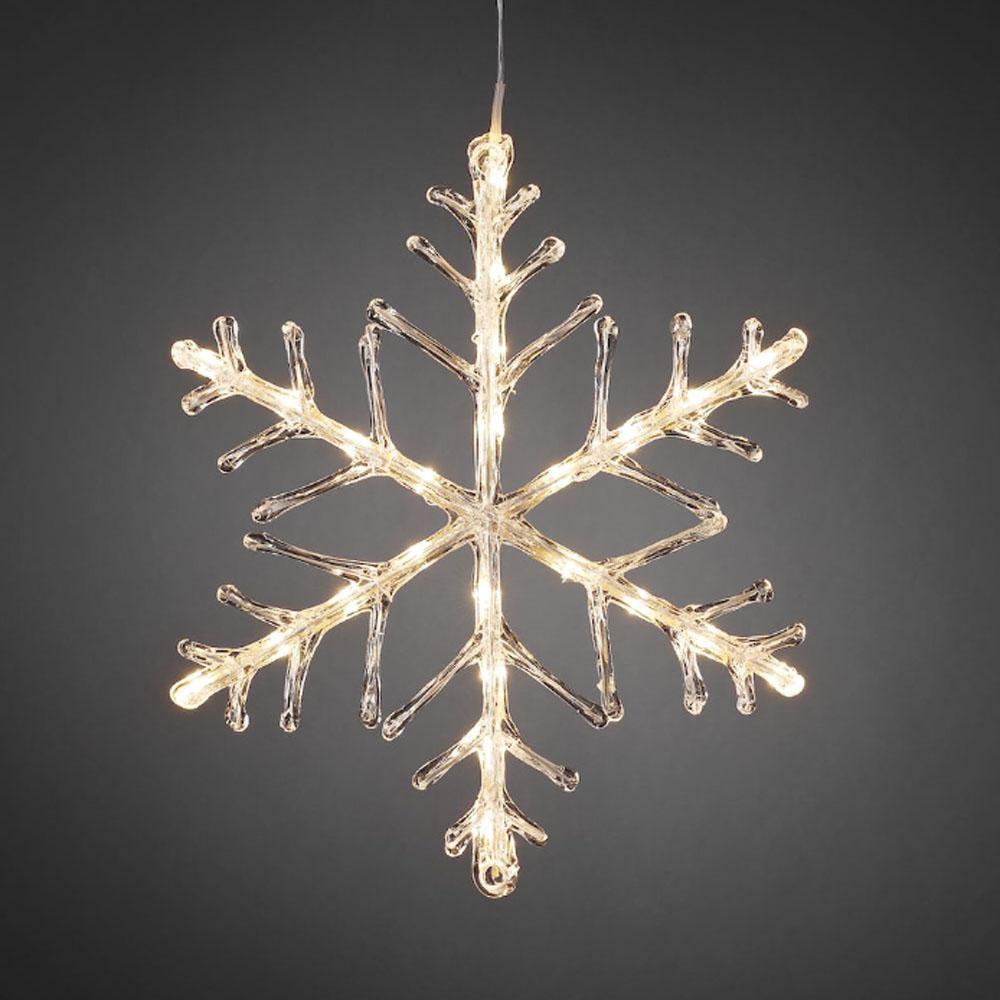 Weihnachtsbeleuchtung Schneeflocke - Konstsmide