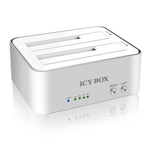 Station zum Andocken und Klonen von Festplatten - Icy Box