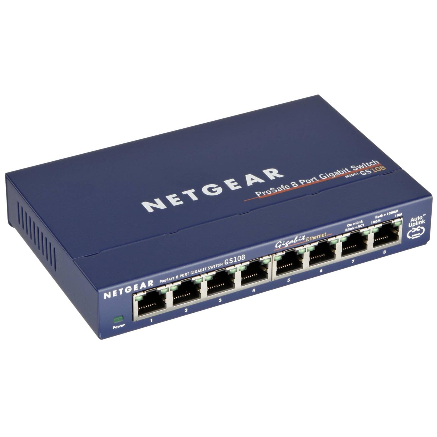 Netzwerk Switch mit 8 Anschlüsse - Netgear