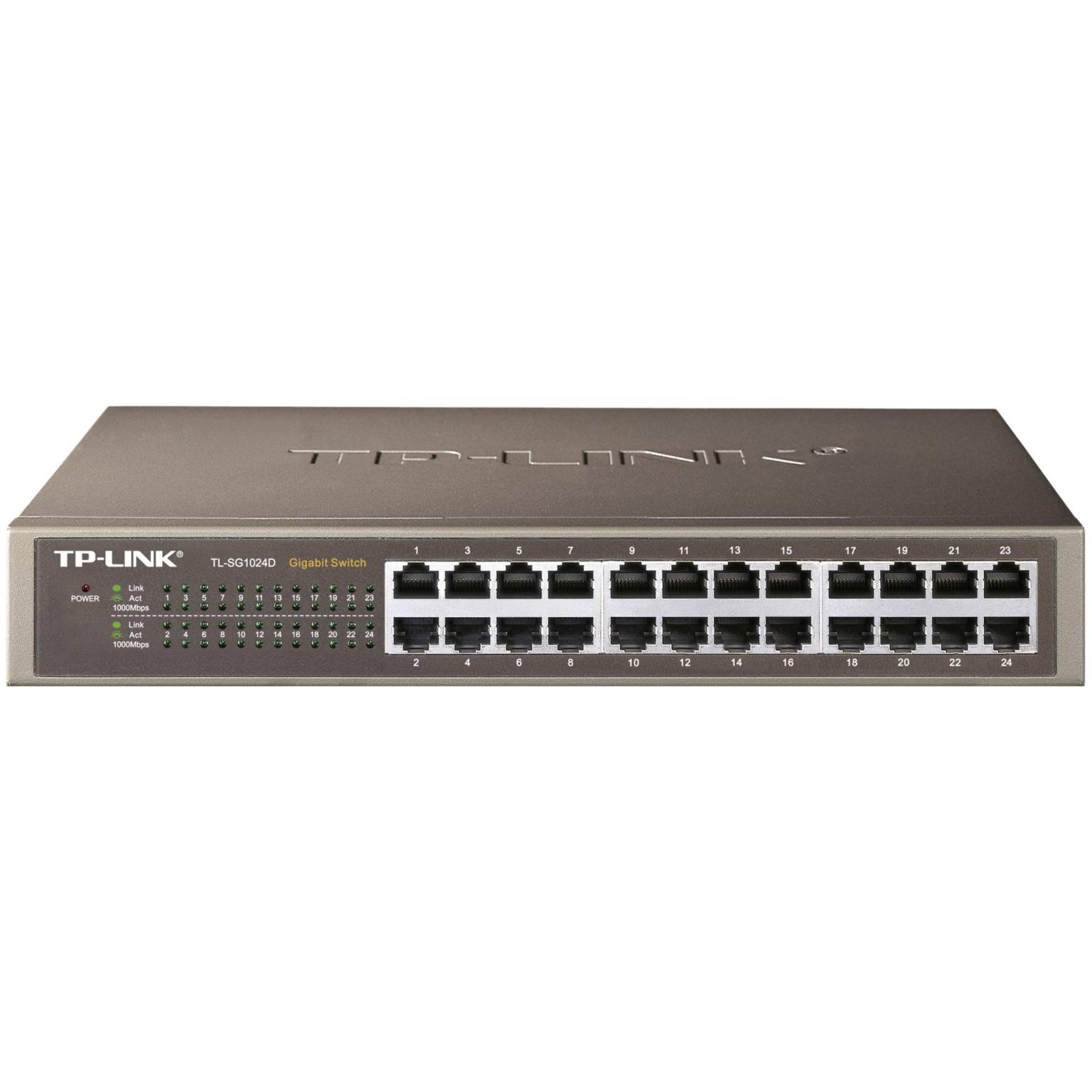 Internet Switch Hub 24 Poorts
