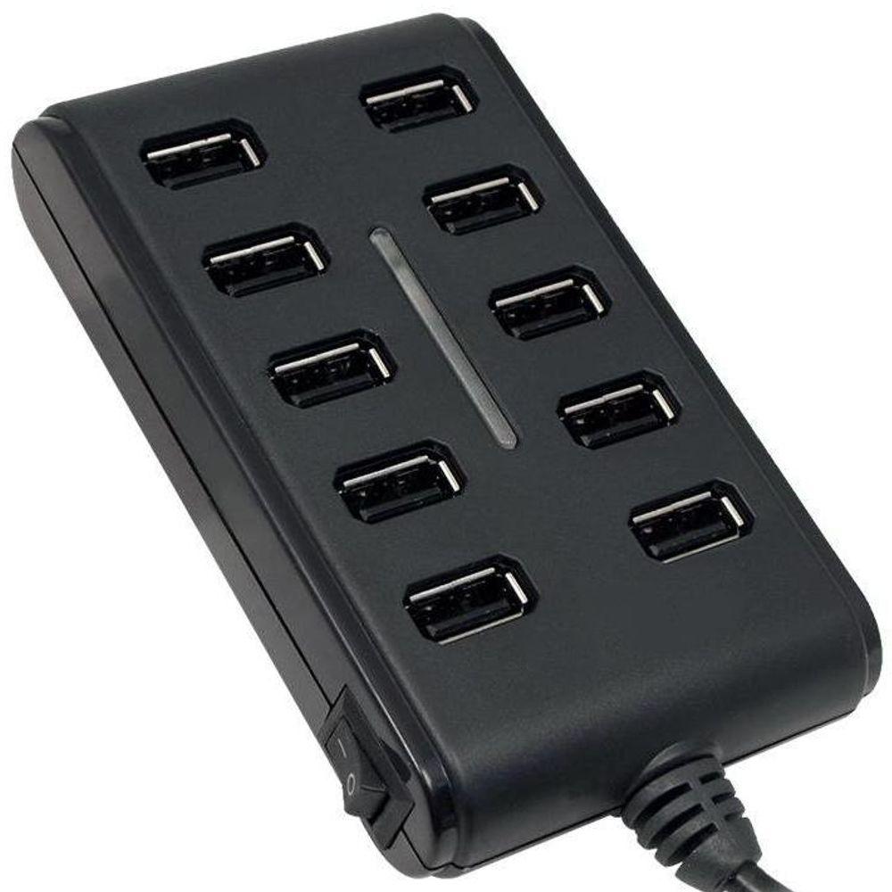 USB 2.0 Hub 10 USB Porten - Logilink