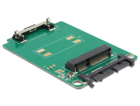 Delock Convertor Micro SATA 16 Pin > mSATA full size - Delock