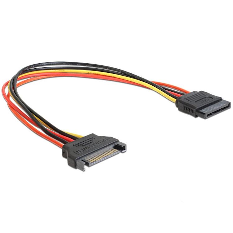 15 Pin SATA Verlängerungskabel