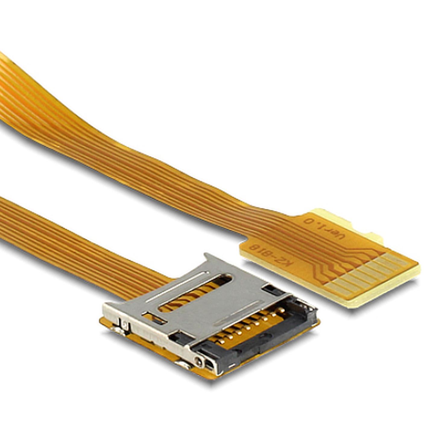 Micro SD extensie kabel - Delock