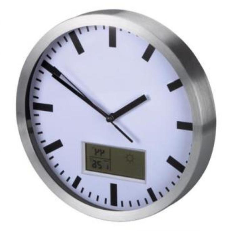 Uhr mit Thermometer - Velleman