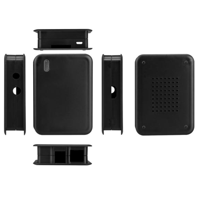 GEHÄUSE FÜR RASPBERRY PI SCHWARZ - Teko