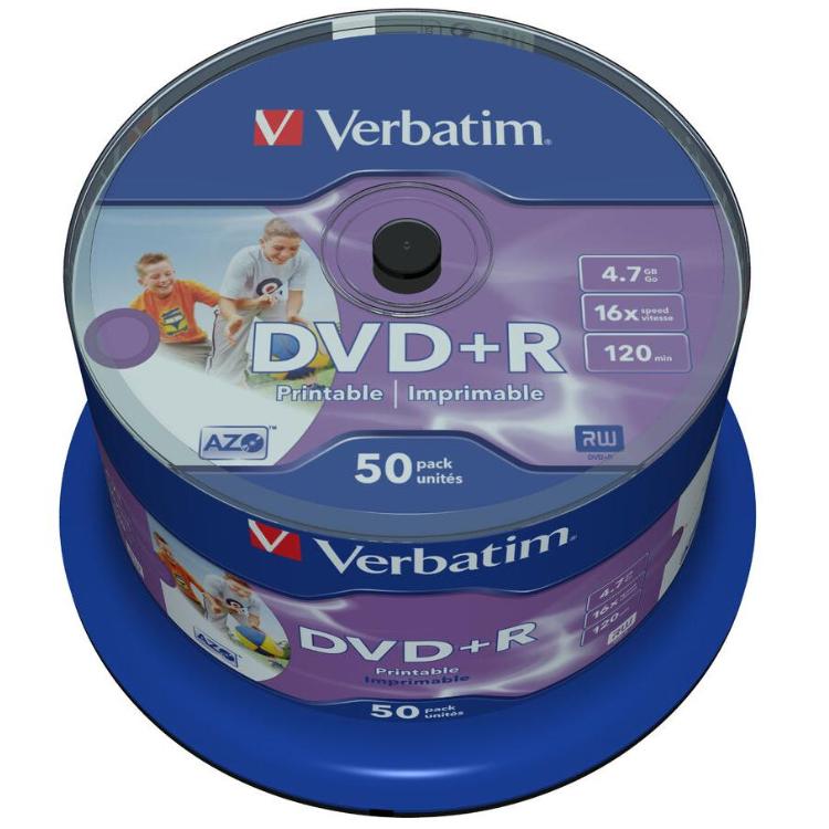 DVD+R 16x Spindel 50 Stück - Verbatim