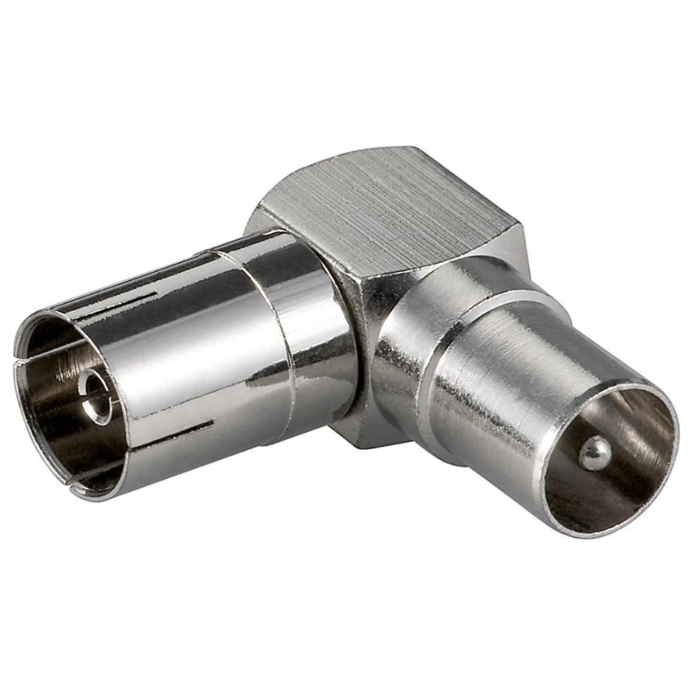 Koaxialstecker gewinkelt
