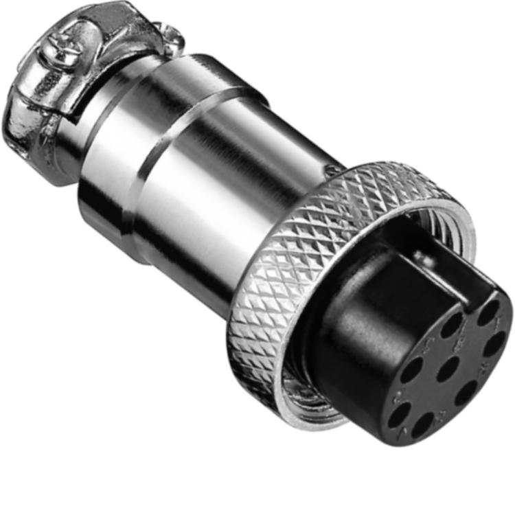 DIN-Stecker - 8-polig - Mikrofon-Stecker,
