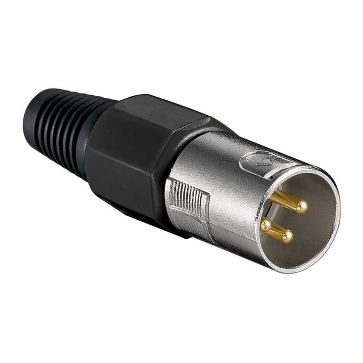 XLR Stecker 3 polig - Goobay