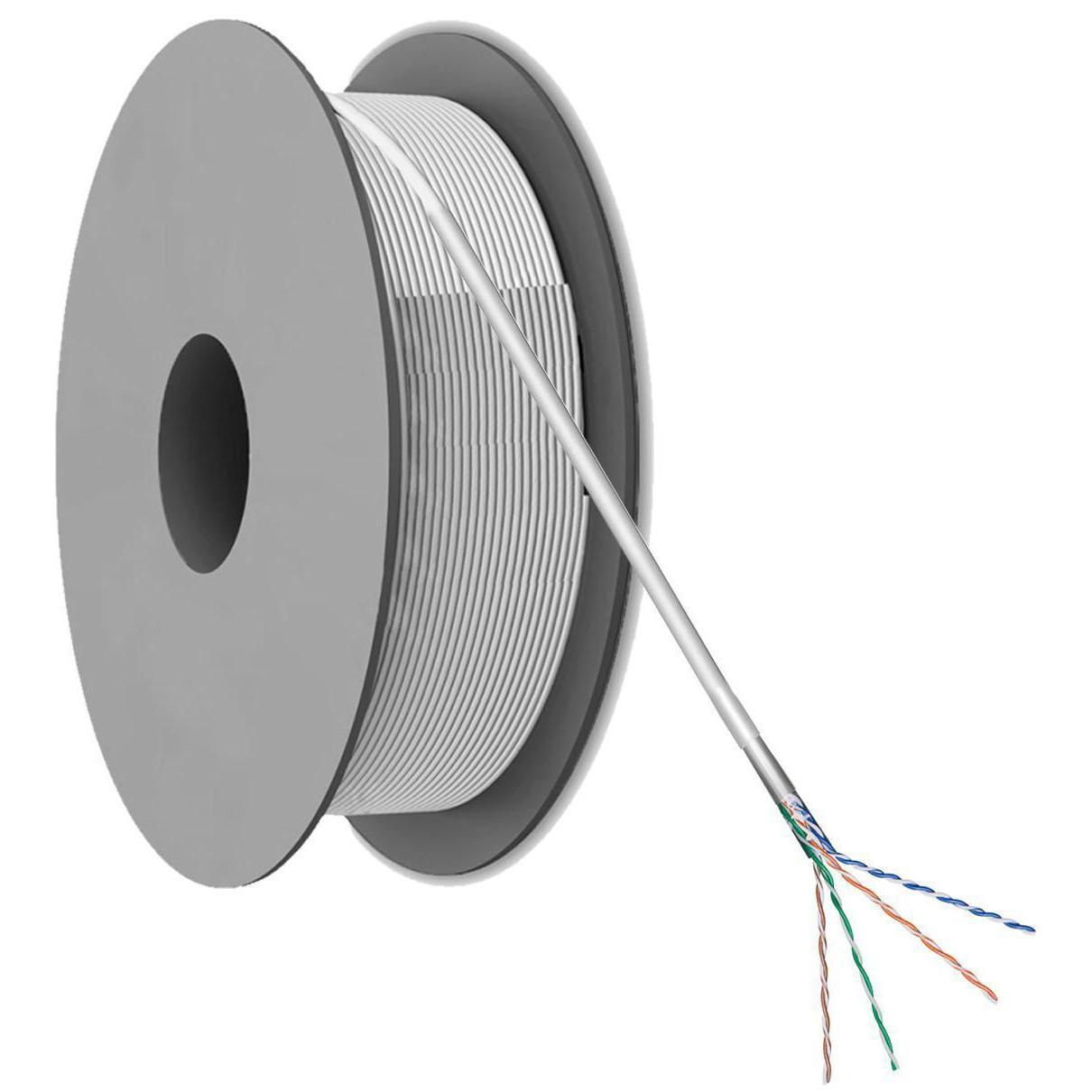 U/UTP Cat 5e Netzwerkkabel pro Trommel - 305 m.