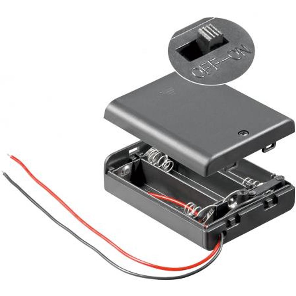 3x AA Batteriehalter - Goobay