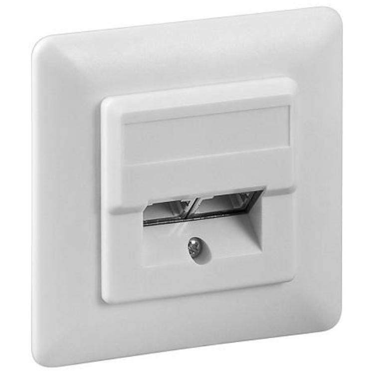 Cat 5e Netzwerkdose eingebaut