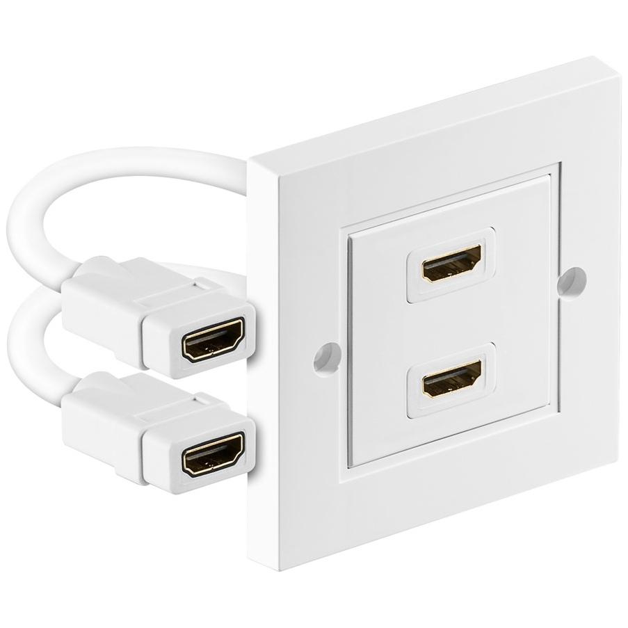 HDMI Wandplatte - Goobay