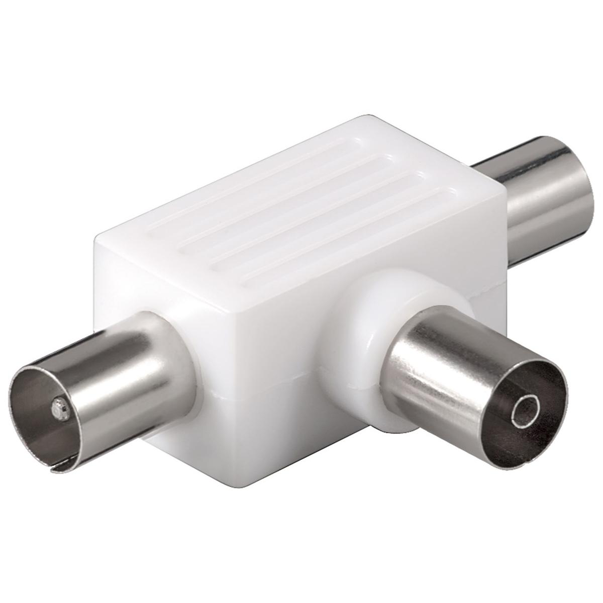 Koaxial Verteiler 2-fach - Goobay
