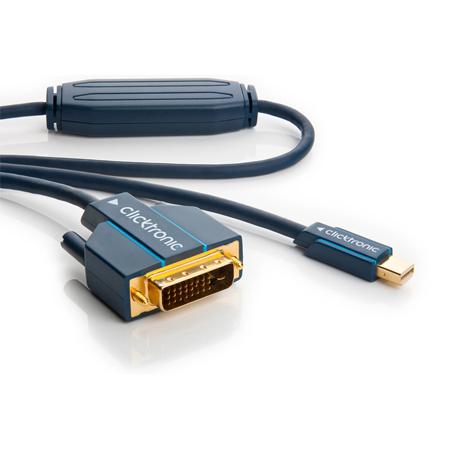 Mini DisplayPort auf DVI-Kabel - Clicktronic