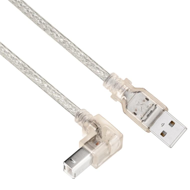 USB 2.0 Hi Speed Kabel Zoll Stecker > ZollZoll Stecker 90? - Goobay