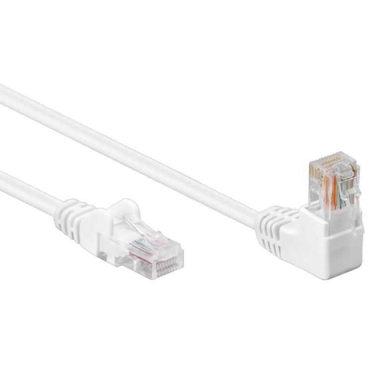 U/UTP LAN Kabel Cat 5e gewinkelt - Goobay