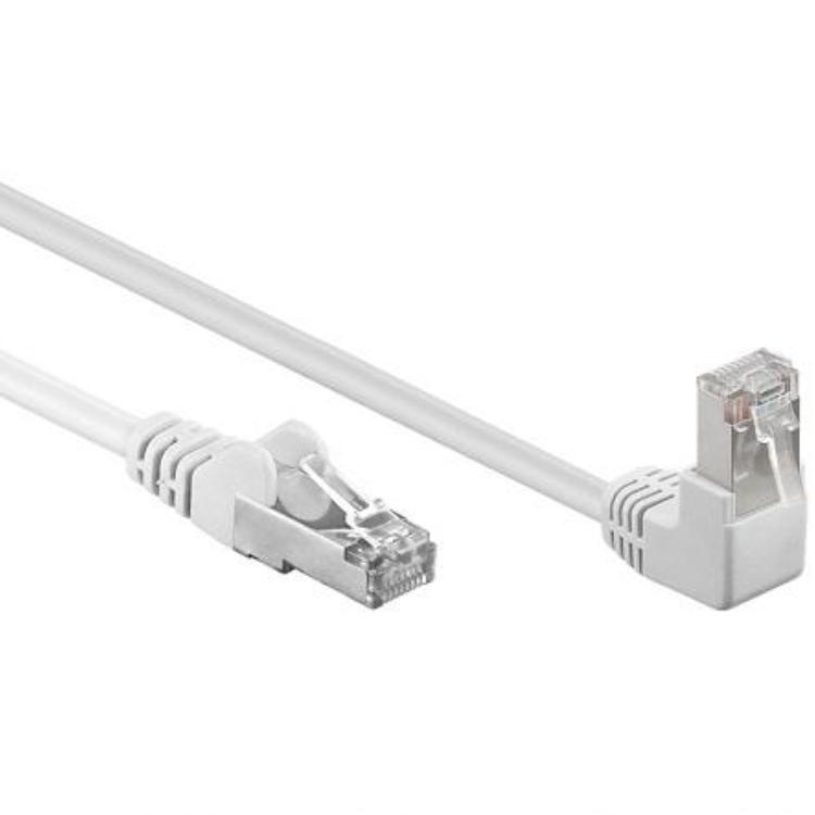 F/UTP-Kabel Cat 5e gewinkelt - Goobay