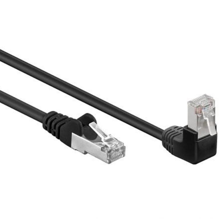F/UTP Kabel Cat 5e gewinkelt - Goobay