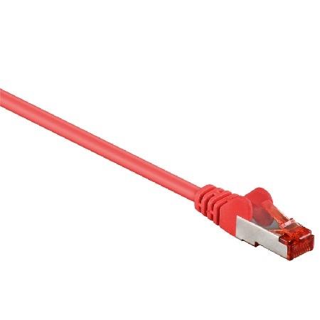S/FTP-Kabel - 1,5 Meter - Rot - Goobay