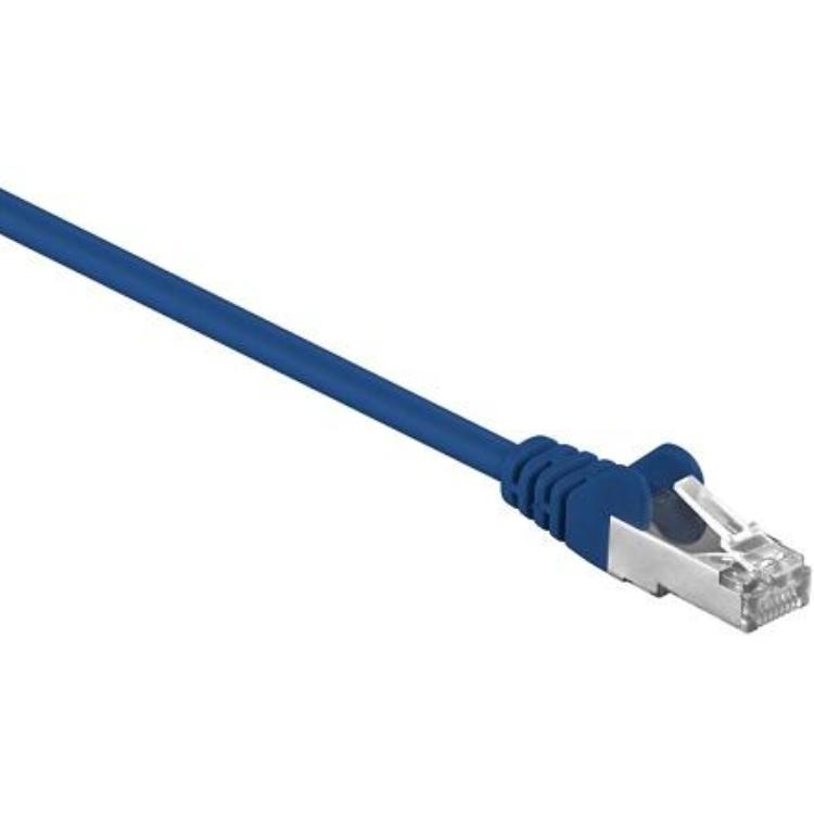 SF-UTP LAN Kabel - 0,25 Meter - Blau - Goobay