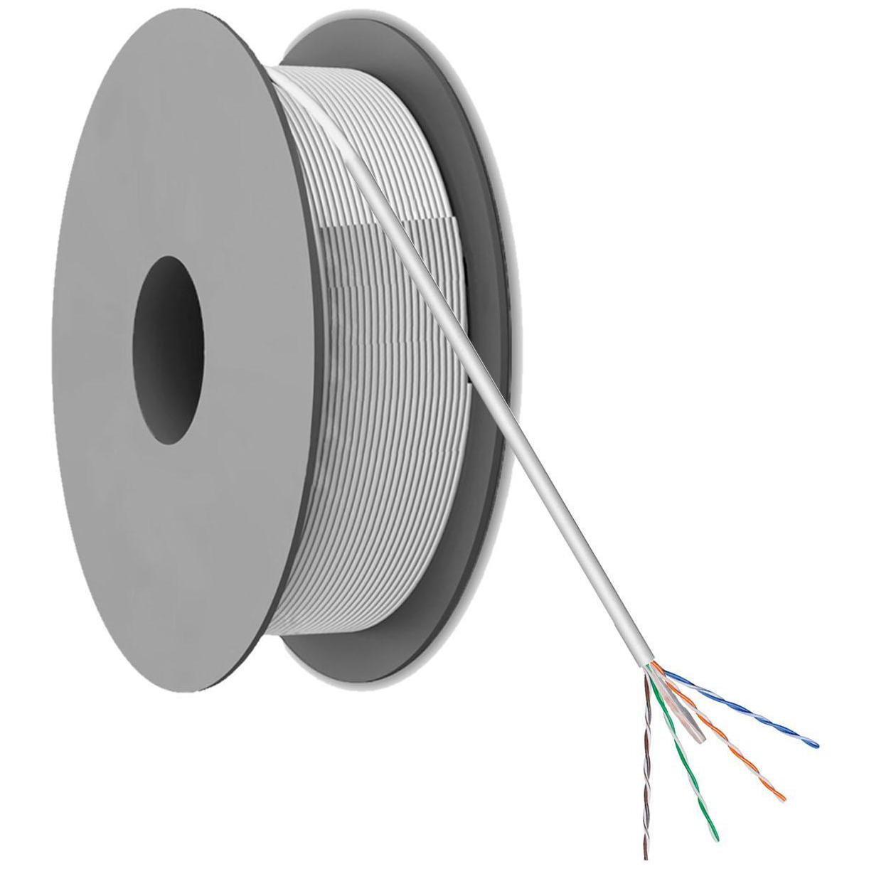 U/UTP Cat 6 Netzwerkkabel auf Trommel - Allteq