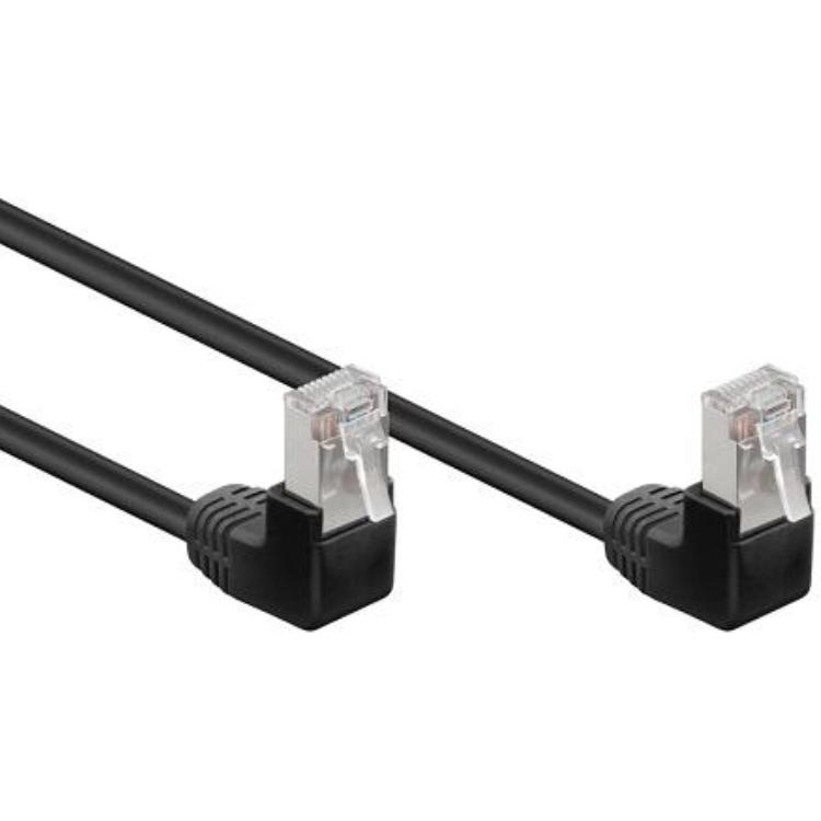 F/UTP Kabel Cat 5e gewinkelt - Goobay