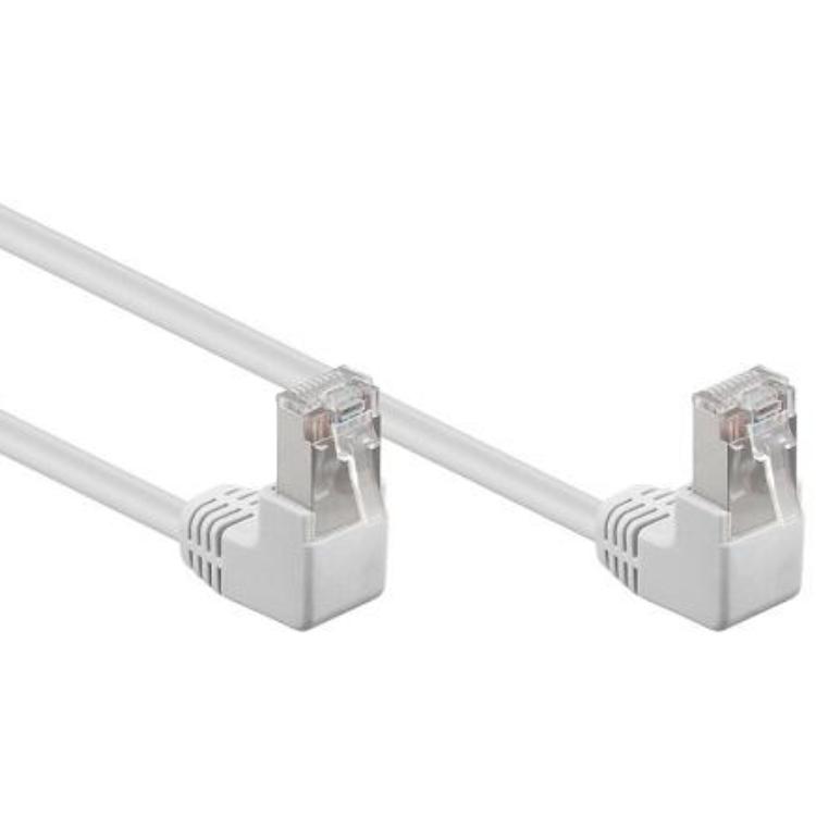 F/UTP LAN Kabel Cat 5e gewinkelt - Goobay