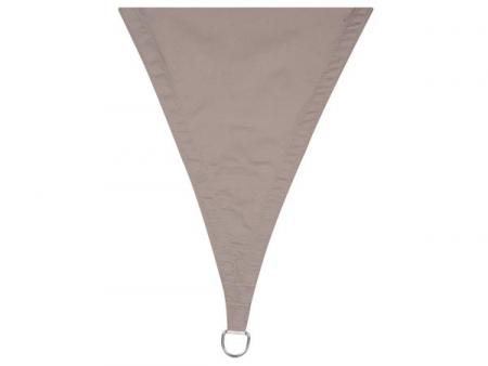 ZONNEZEIL DRIEHOEK 5 x 5 x 5 m, Farbe: taupe - Perel