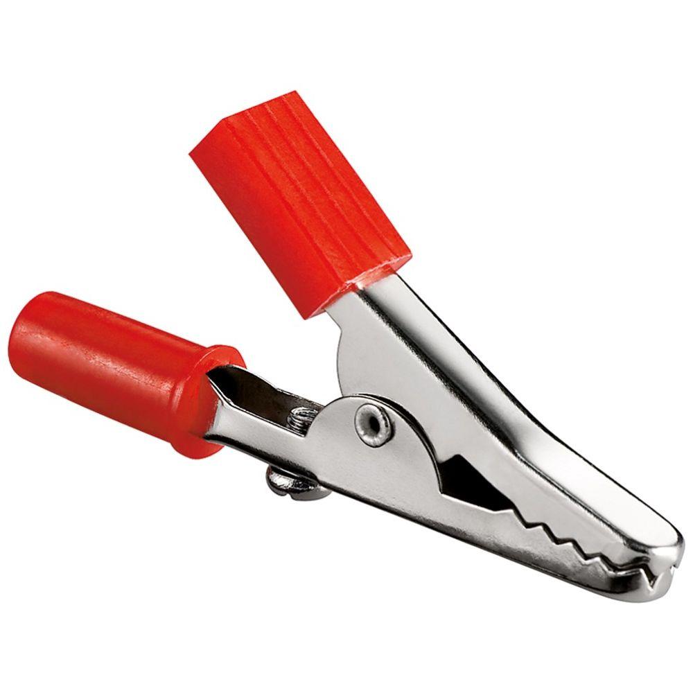 Krokodilklemme rot Länge 45 mm