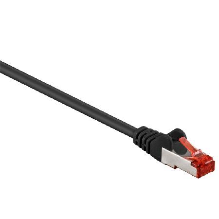 S/FTP-Kabel - 3 Meter - Schwarz - Goobay