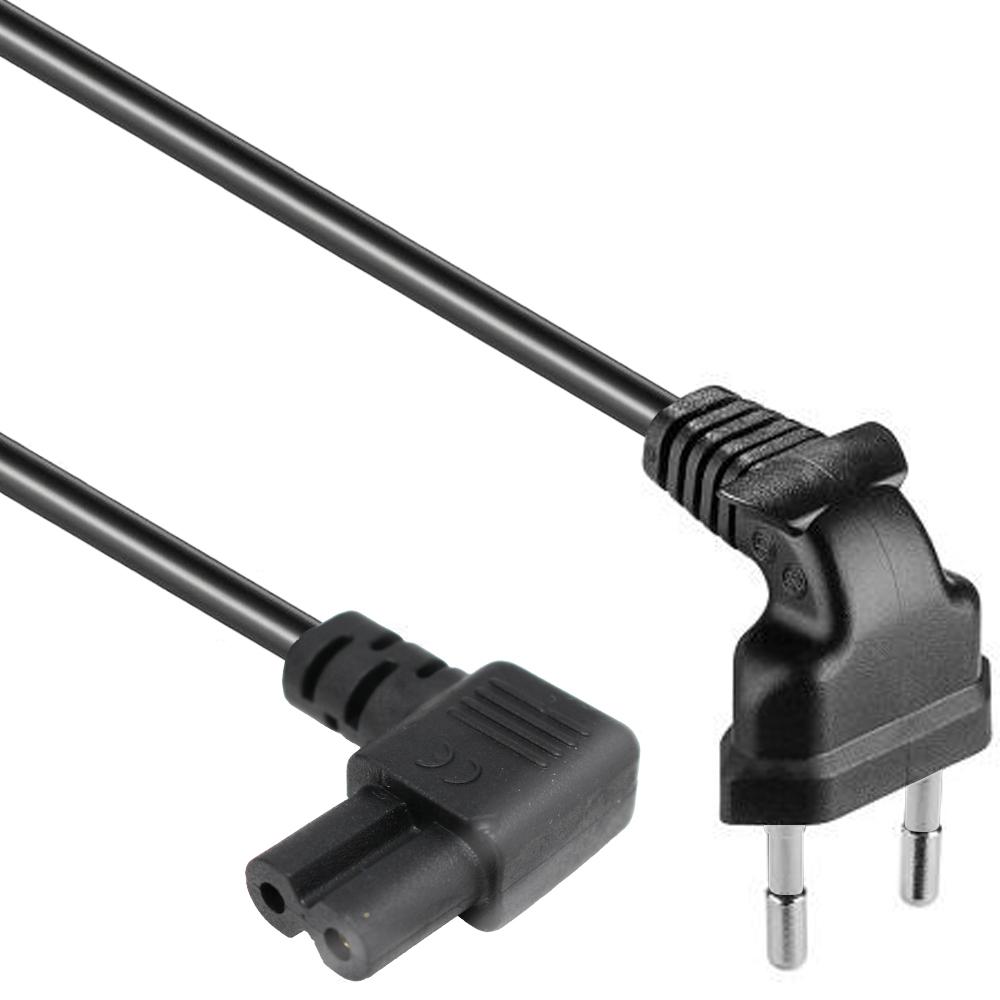 Playstation 3 Slim - Gerätekabel - C7 - Haken - 1 Meter - Allteq