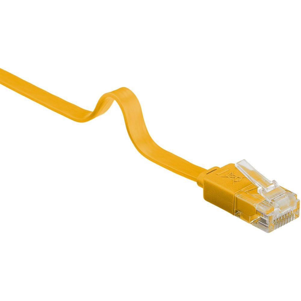 U/UTP-Netzwerkkabel Kat. 6 flach - Goobay