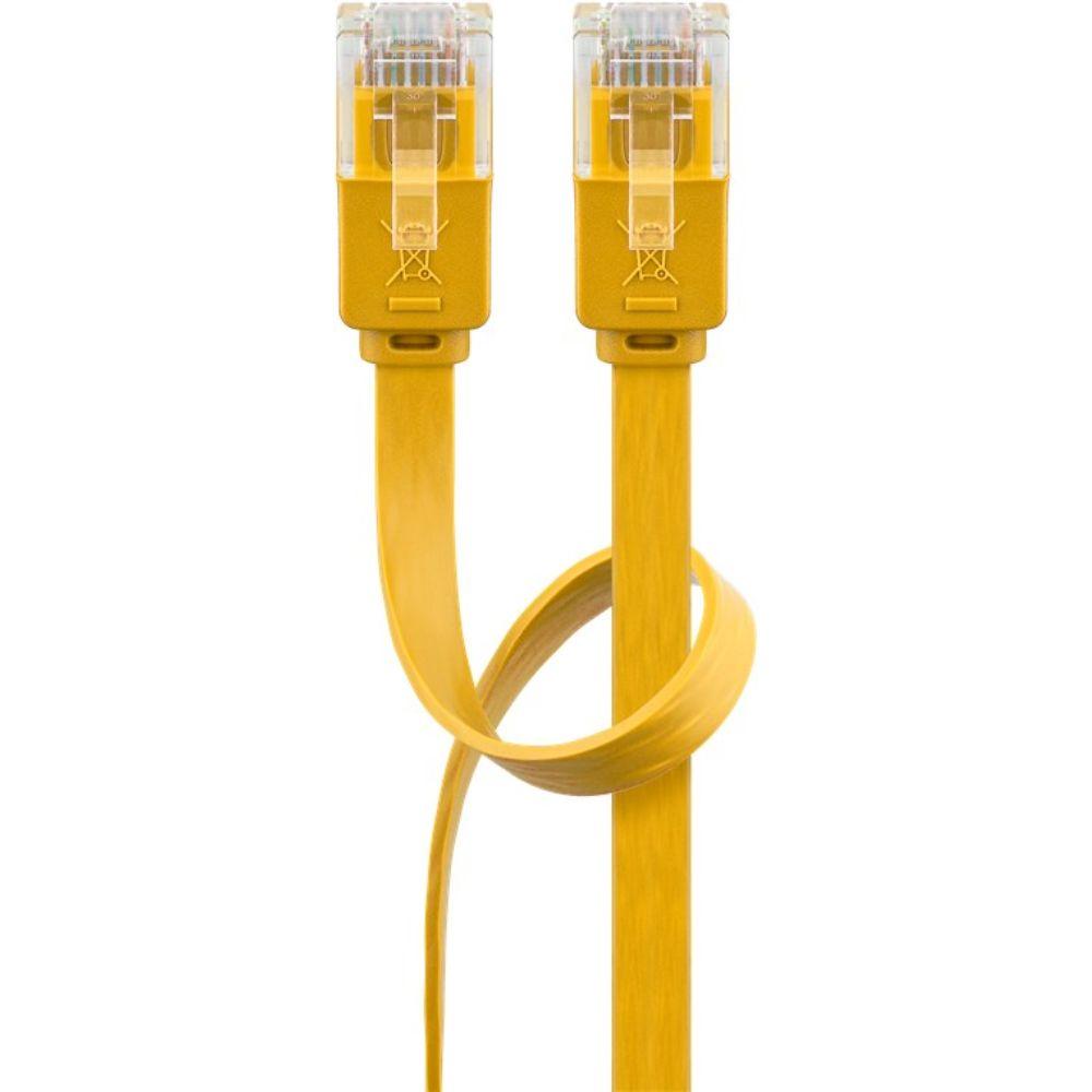 U/UTP-Netzwerkkabel Kat. 6 flach - Goobay