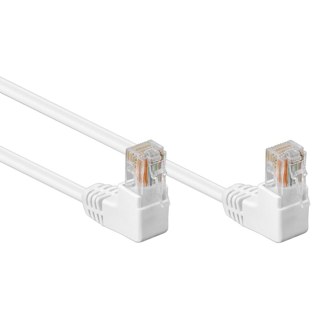 U/UTP-Kabel Cat 5e gewinkelt - Goobay