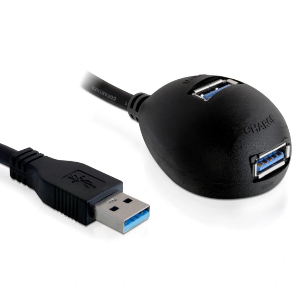 USB-A-auf-USB-A-Dockingkabel - Goobay