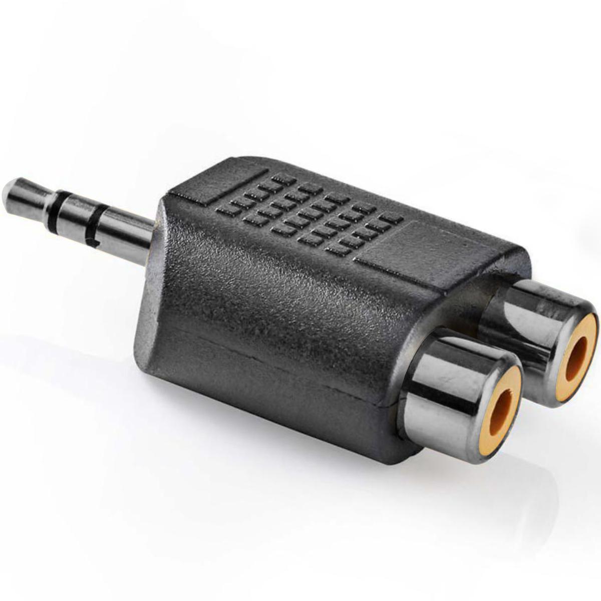 Jack - Tulp adapter - 3.5 mm - Stereo - Allteq