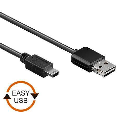 Mini USB auf USB A Kabel 2.0 - Delock
