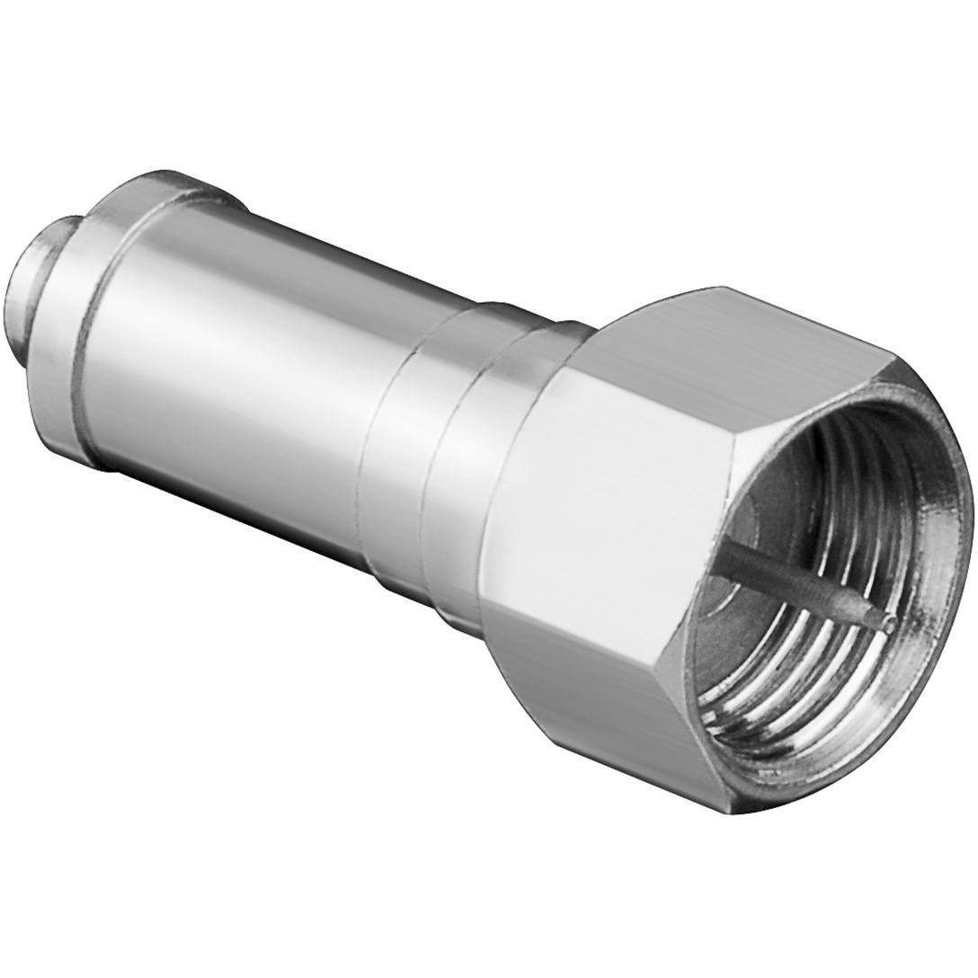 F Stecker DC Block 75 Ohm Abschlusswiderstand