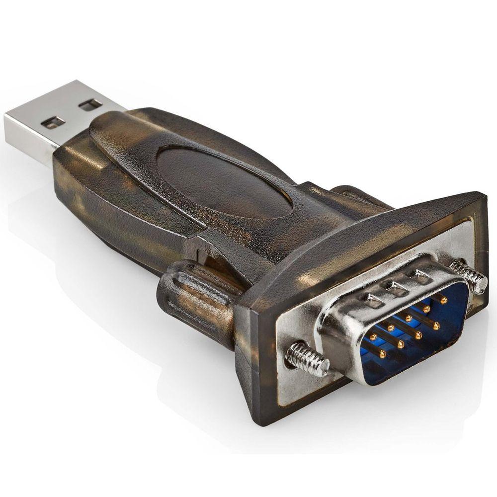 Anschluss USB A auf 9p D Sub - Allteq