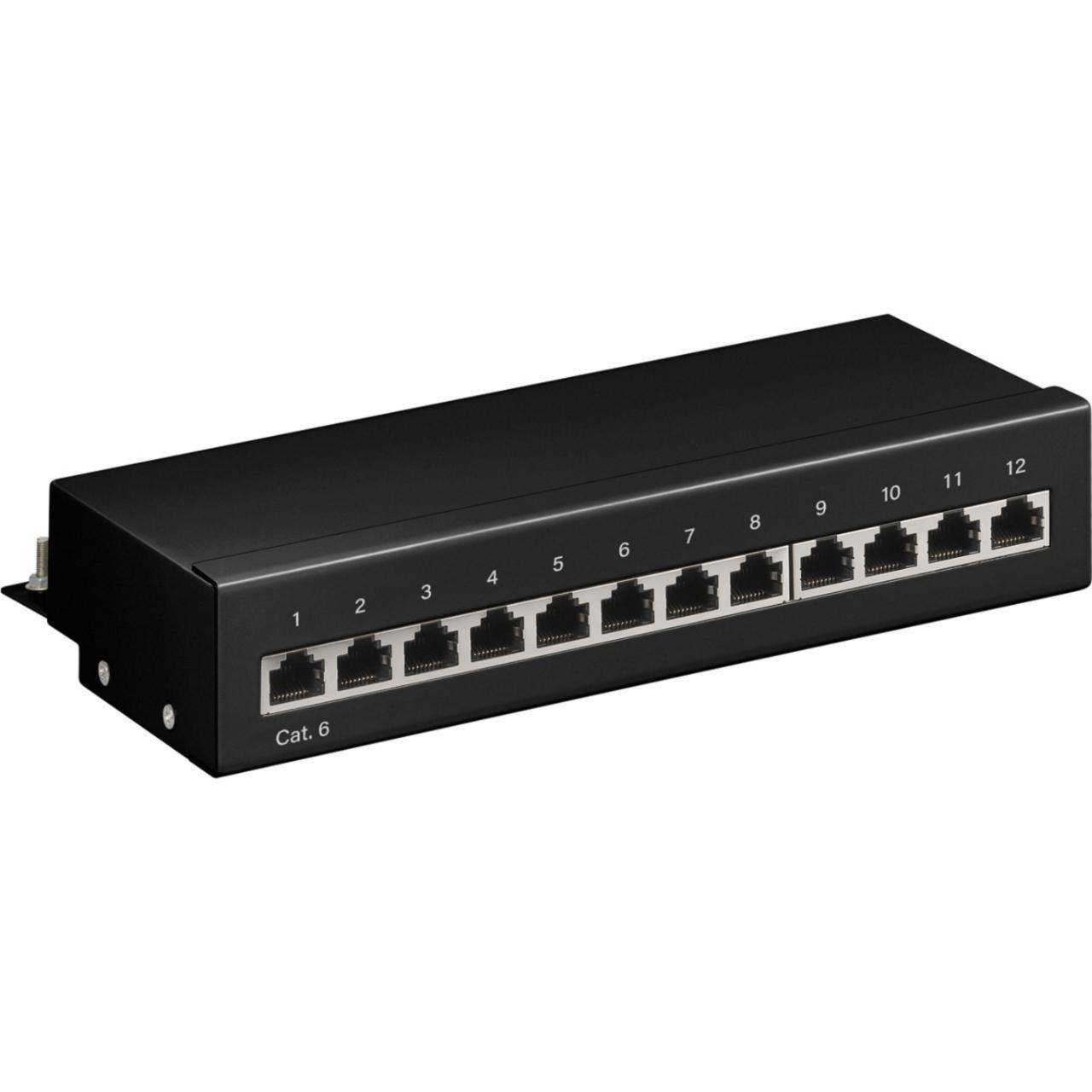 Patchpanel - 12-Port - Cat6
