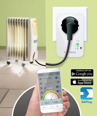KWh-Zähler - Steckdose - 16A - Edimax
