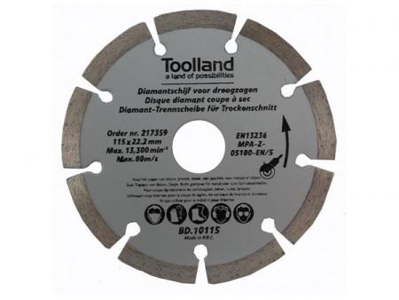 Trennscheibe 13300 U/min Ø 115 mm - Toolland