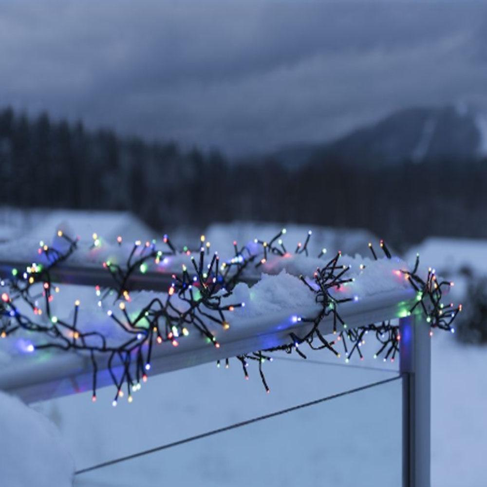 Weihnachtsbeleuchtung für außen und innen - Cluster-Beleuchtung