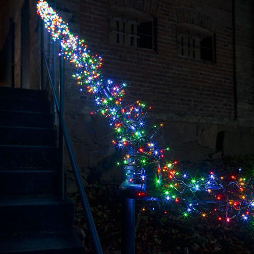 Weihnachtsbeleuchtung für außen und innen - Cluster-Beleuchtung